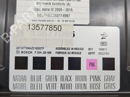 Electronic module OPEL ASTRA J (P10) 1.4 Turbo (68) | BP37844147M83 - Image 3