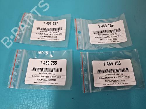 Right front steering knuckle MITSUBISHI MIRAGE / SPACE STAR VI Hatchback (A0_A) 1.2 (A03A) | BP38132607M26 - Image 6
