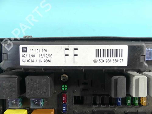 Fuse box OPEL ASTRA H GTC (A04) 1.8 (L08) | BP37805161E1 - Image 5