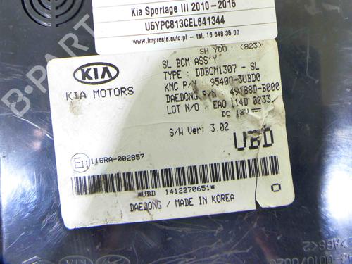 Electronic module KIA SPORTAGE III (SL) | BP37805541M83 - Image 3