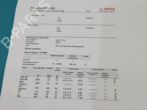 Injector PORSCHE CAYENNE (92A) 3.0 Diesel | BP39615014M100 - Image 3