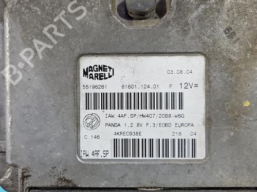 Engine control unit (ECU) FIAT PANDA (169_) 1.2 (169.AXB11, 169.AXB1A) | BP37849109M57 - Image 6