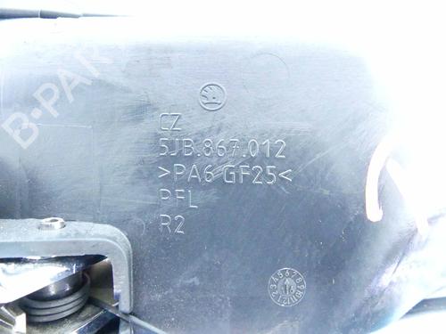 Front right interior door handle SKODA RAPID Spaceback (NH1) 1.4 TDI | BP37808126I14 - Image 4