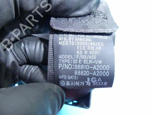 Front left seatbelt KIA CEE'D Sportswagon (JD) | BP37808008I26 - Image 9
