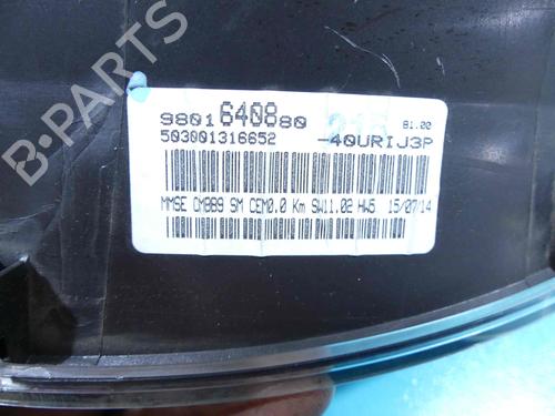 Instrument cluster PEUGEOT PARTNER Tepee 1.6 HDi 90 | BP37885230C47 - Image 4