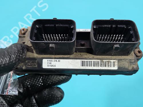 Engine control unit (ECU) FIAT PANDA (169_) 1.1 (169.AXA1A) | BP37822502M57  - Image 7