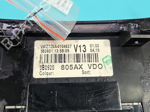 Instrument cluster VW PASSAT B5.5 (3B3) 4.0 W8 4motion | BP37815247C47 - Image 7