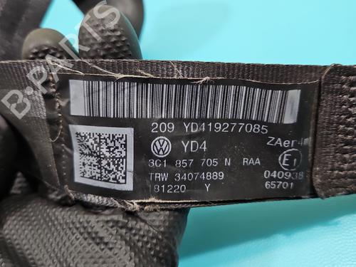 Front left seatbelt VW PASSAT CC B6 (357) 2.0 TDI | BP38145400I26 - Image 9