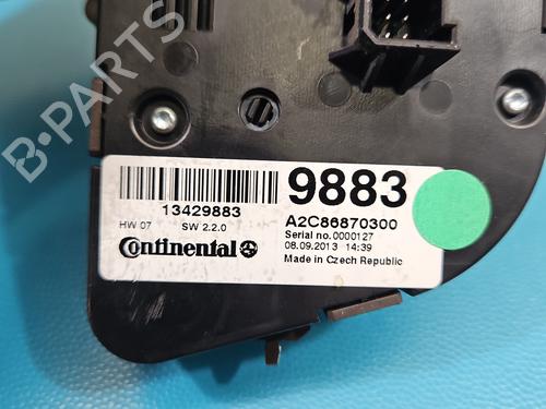 Climate control OPEL ZAFIRA TOURER C (P12) 2.0 CDTi (75) | BP39030852I5 - Image 5
