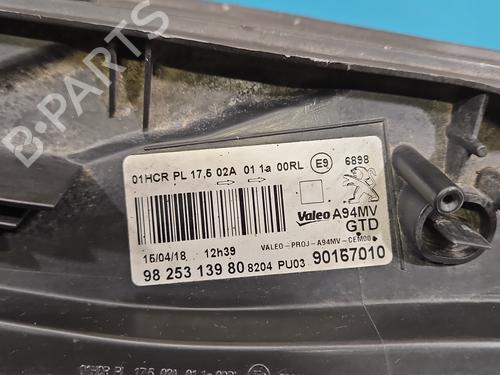 Left headlight PEUGEOT 2008 I (CU_) 1.2 THP 130 / PureTech 130 | BP37829840C28  - Image 11
