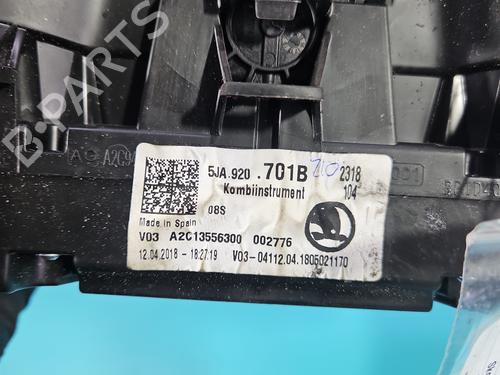 Instrument cluster SKODA RAPID Spaceback (NH1) 1.4 TDI | BP37837202C47 - Image 11