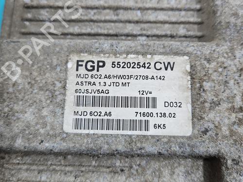 Engine control unit (ECU) OPEL ASTRA H GTC (A04) 1.8 (L08) | BP37815207M57 - Image 3