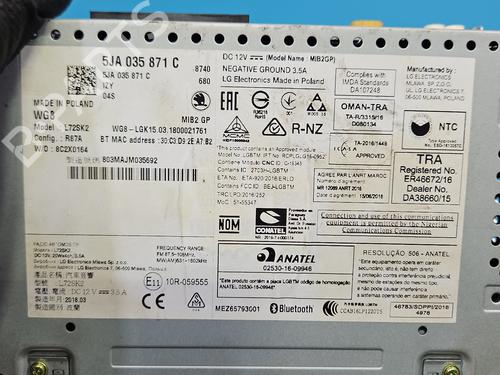 Radio SKODA RAPID Spaceback (NH1) 1.4 TDI | BP38155181E6 - Image 6
