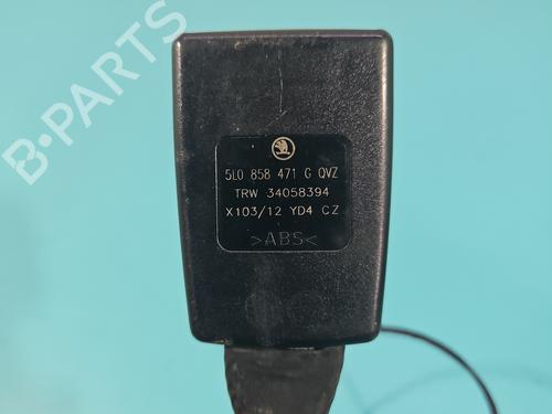 Front right seatbelt SKODA YETI (5L) 2.0 TDI 4x4 | BP37843319I25 - Image 13