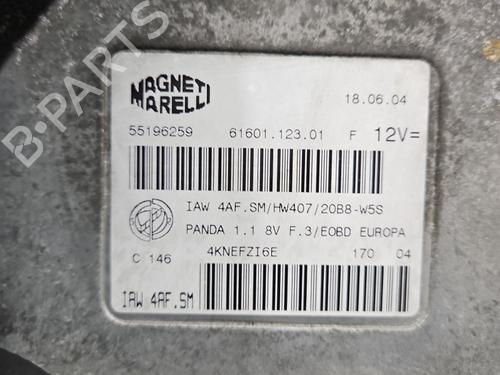 Engine control unit (ECU) FIAT PANDA (169_) 1.1 (169.AXA1A) | BP37813311M57 - Image 3