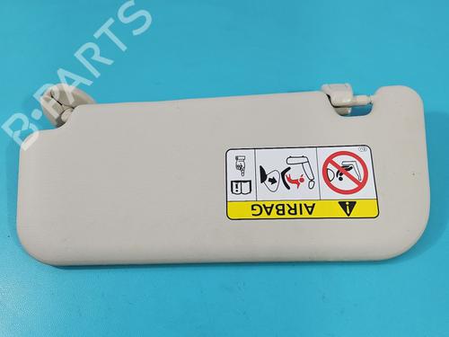 Used Right sun visor Right sun visor TOYOTA COROLLA Saloon (_E21_) 1.8 VVTi Hybrid (ZWE211) (122 hp) 37844642 37844642