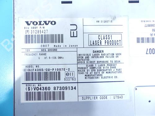 Electronic module VOLVO V50 (545) 2.0 D | BP37803351M83 - Image 5