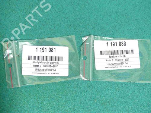 Right front shock absorber MAZDA 6 Hatchback (GG) 2.0 DI (GG14) | BP37882553M17 - Image 2