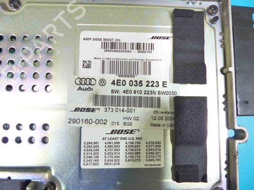 Electronic module AUDI A8 D3 (4E2, 4E8)  | BP37885001M83  - Image 5