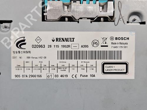 Radio RENAULT KOLEOS I (HY_) 2.0 dCi 4x4 (HY0K) | BP37818557E6 - Image 4