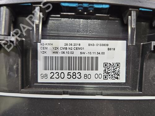 Instrument cluster CITROËN C3 III (SX) 1.2 VTi 82 | BP37848721C47 - Image 6