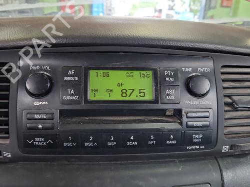 Used Radio Radio TOYOTA COROLLA Saloon (_E12_) 1.4 VVT-i (ZZE120_, ZZE120R) (97 hp) 38560272 38560272
