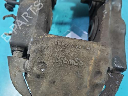Left rear brake caliper AUDI Q7 (4LB) 4.2 TDI quattro | BP38000133M107 - Image 5