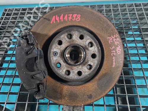 Used Left front steering knuckle Left front steering knuckle VW TOURAN (1T3) 1.4 TSI (140 hp) 38123235 38123235
