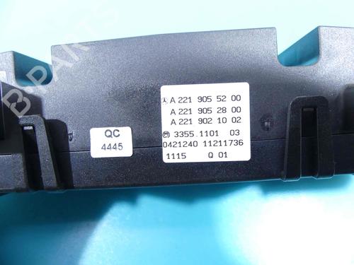 Climate control MERCEDES-BENZ S-CLASS (W221, V221) S 250 CDI (221.003, 221.103) | BP37891717I5 - Image 5
