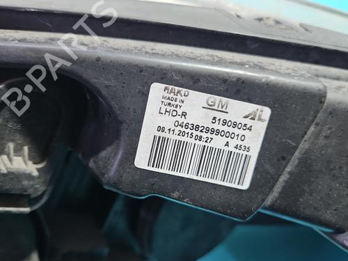 Right headlight OPEL COMBO Tour (X12) 1.3 CDTI (C26, D26, E26, C05) | BP38129467C29  - Image 20
