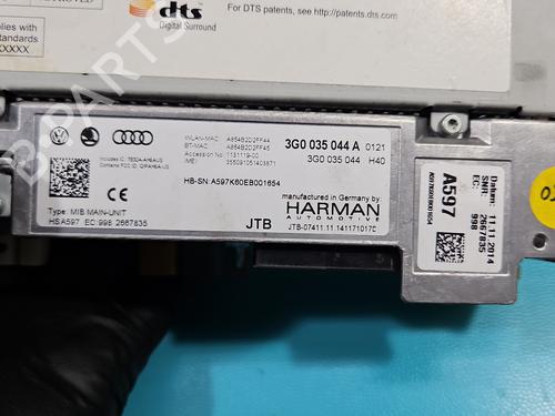 Electronic module VW CC B7 (358) 2.0 TDI | BP37812279M83 - Image 6