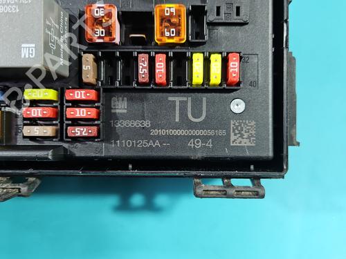 Fuse box OPEL ASTRA J (P10) 1.6 (68) | BP37815667E1  - Image 5