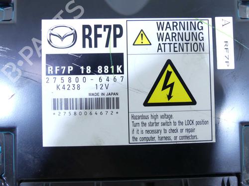 Engine control unit (ECU) MAZDA 5 (CR) 2.0 CD (CR19) | BP37809107M57 - Image 3