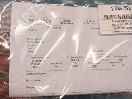 Injector AUDI A4 B6 (8E2) 2.0 | BP37848010M100 - Image 8