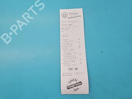 Alternator PEUGEOT 607 (9D, 9U) 3.0 V6 24V | BP38119061M7 - Image 6