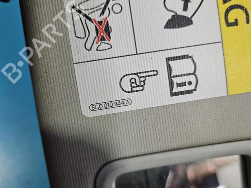 Left sun visor SKODA CITIGO (NF1) | BP39536733I1 - Image 7