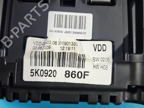 Instrument cluster VW GOLF VI (5K1) 2.0 TDI | BP37859276C47 - Image 9