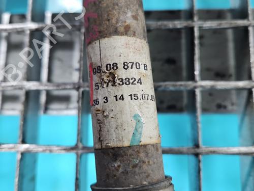 Left front driveshaft FIAT QUBO (225_) 1.3 D Multijet (225CXB1A, 225AXB1A, 225CXB11, 225AXB11,... | BP38117264M38 - Image 4