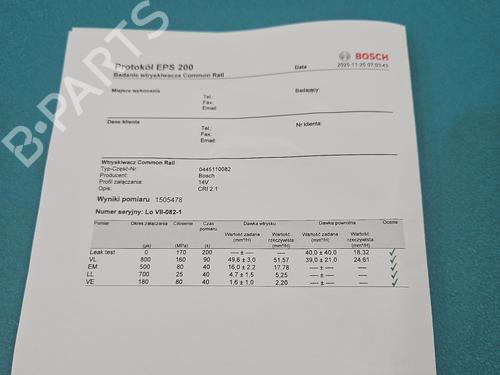 Injector HONDA CIVIC VII Hatchback (EU, EP, EV) 1.7 CTDi (EP4, EU9) | BP37820166M100 - Image 3