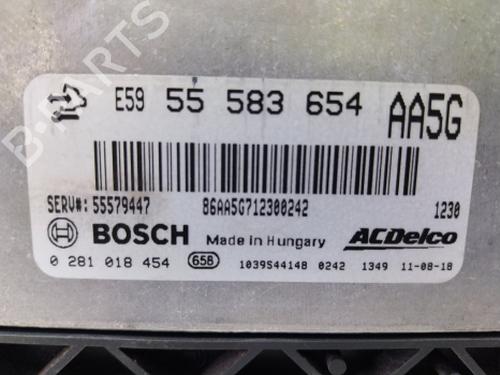 Engine control unit (ECU) VAUXHALL ASTRA Mk VI (J) (P10) 2.0 CDTi | BP38807746M57 - Image 3