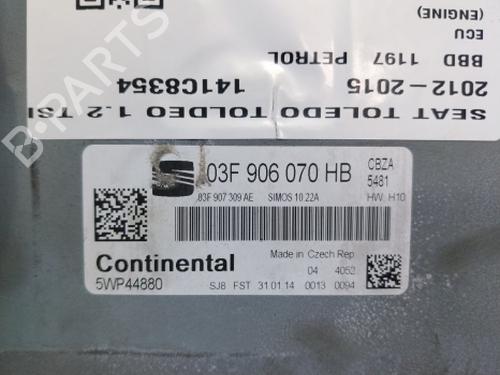 Engine control unit (ECU) SEAT TOLEDO IV (KG3) 1.2 TSI | BP38809007M57 - Image 6