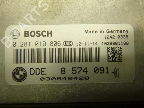 Engine control unit (ECU) BMW 5 (F10) 520 d | BP38807483M57 - Image 3