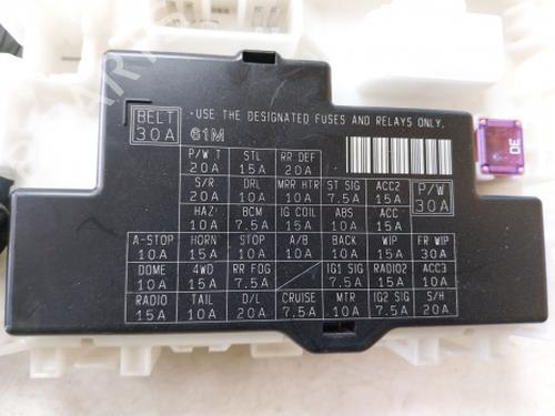 Fuse box SUZUKI VITARA (LY) 1.4 Hybrid (Mild Hybrid) (APK414) | BP38815800E1 - Image 4