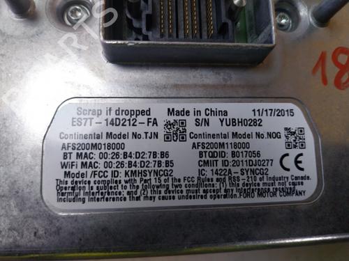 Electronic module FORD MONDEO V Hatchback (CE) 2.0 TDCi | BP39411802M83  - Image 7