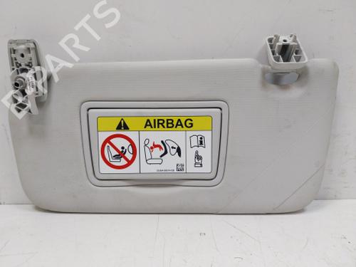 Left sun visor FORD FIESTA VII (HJ, HF) 1.1 Ti-VCT | BP38812248I1 - Image 3