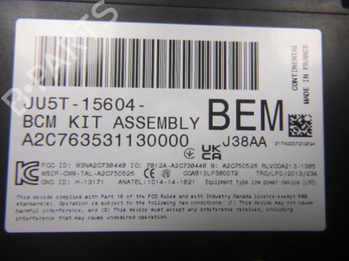 Fuse box FORD RANGER (TKE) 2.0 EcoBlue 4x4 | BP38802993E1 - Image 3