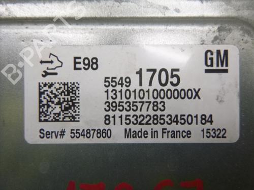 Engine control unit (ECU) OPEL ASTRA J GTC 1.6 CDTI (08) | BP38808011M57 - Image 4