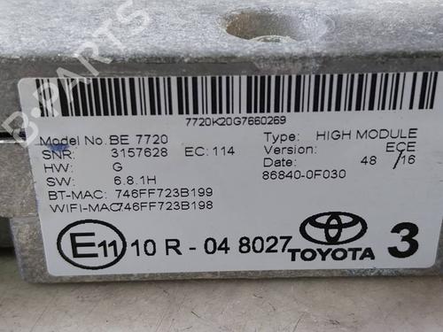 Electronic module TOYOTA C-HR (_X1_) 1.8 Hybrid (ZYX10_, ZYX11_, ZYX10R, ZYX11R) | BP39721525M83 - Image 8