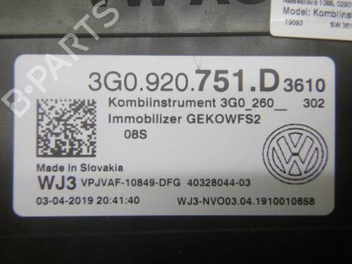 Instrument cluster VW PASSAT B8 (3G2, CB2) 2.0 TDI | BP38807915C47 - Image 4