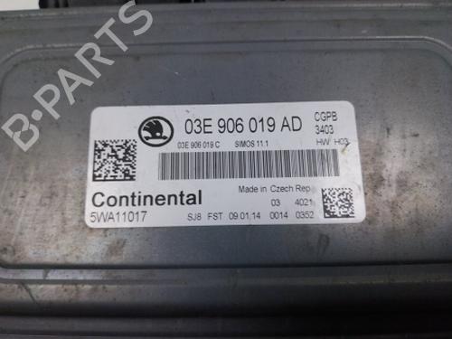 Engine control unit (ECU) SKODA FABIA II (542) 1.2 12V | BP38809522M57 - Image 4